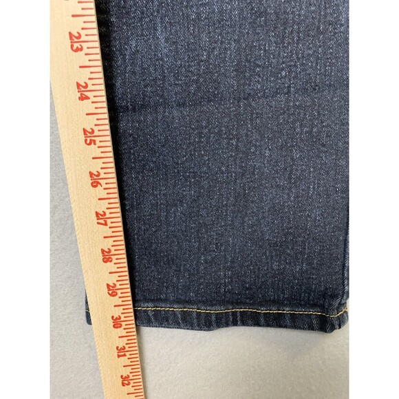 Coogi Jeans Womens Size 13/14 Blue Colorful Sparkling Gems Y2K Minimalist Denim - Picture 9 of 12